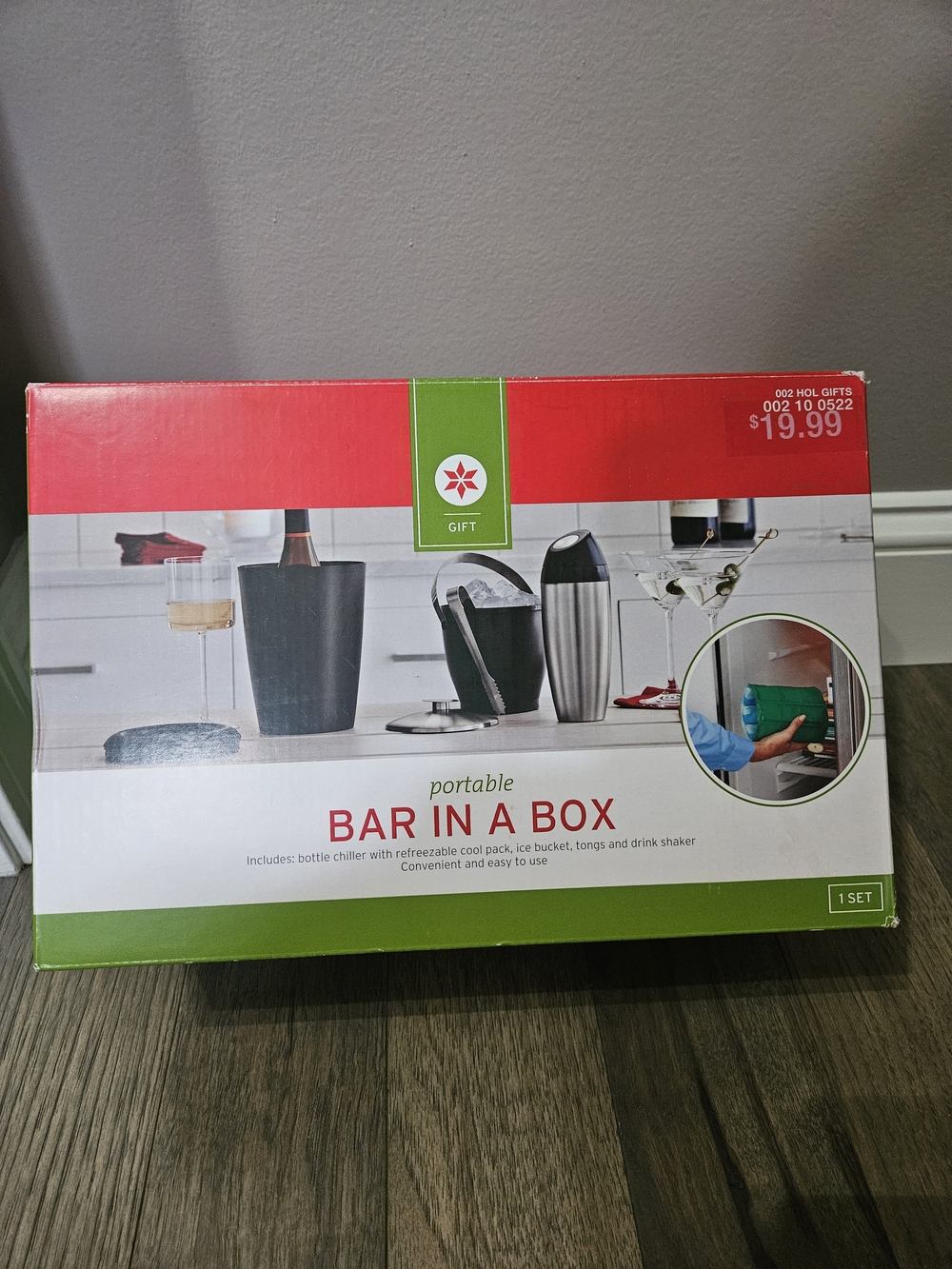 Portable Bar in a Box